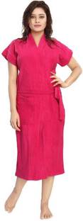 Poorak Rani Free Size Bath Robe