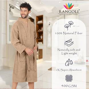 RANGOLI Beige XL Bath Robe