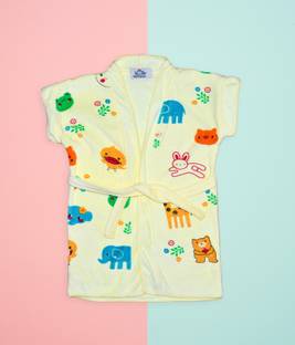 The Little Lookers Lemon Medium Bath Robe