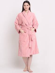 CREEVA Pink Small Bath Robe