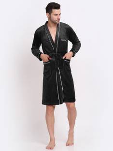 Klotthe Black Small Bath Robe