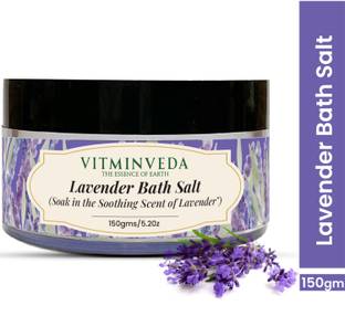 VITMINVEDA Lavender Bath Salt Epsom & Dead Sea Salt, Body Calming, Foot Spa