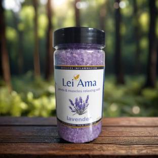 lei ama Lavender Joints & Muscles Relaxing Salt | Bathing Salt