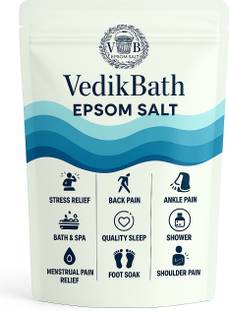 VedikBath Pure Epsom Salt | Muscle Relaxation & Spa Use |