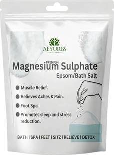 AEYURBS Epsom Salt | For Quick Muscle Comfort Relief