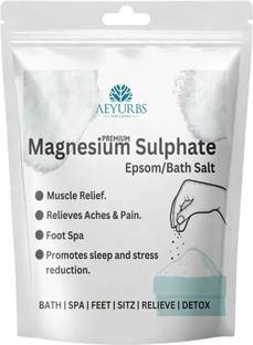 AEYURBS Epsom Salt | For Natural Muscle And Skin Comfort And Soothing Therapy