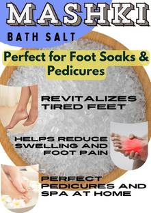 MASHKI Bath salt for body & Foot Spa Relax Muscle Relieves