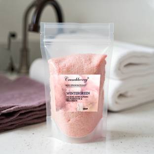 crunchbeerry WONDER WINTERGREEN CRYSTAL EPSOM SALT FOR FOOT SOAK AND MUSCLE PAIN RELIEF