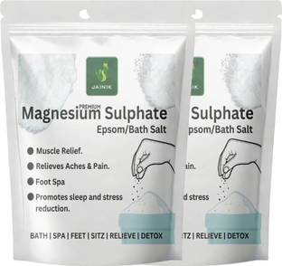 JAINIK Epsom Salt For Muscle Relief, Relieves Aches Pain 900*2