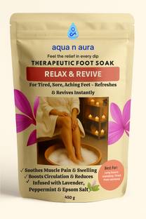 Aqua n Aura relax and revive theraupatic foot soak