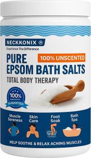 Neckkonix Epsom Bath Salt For Relaxation Muscle Relief Bath & Feet Soak Smart Pack