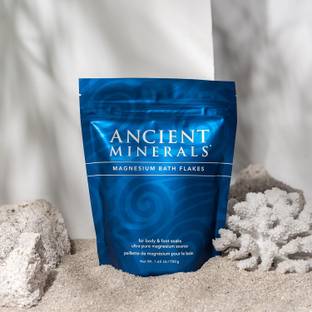 Ancient Minerals Magnesium Bath Flakes Single Use Pouch