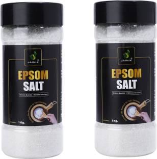 JAINIK Epsom Bath Salt Crystal And Bath, For Muscle Relief, Relieves Aches & Pain