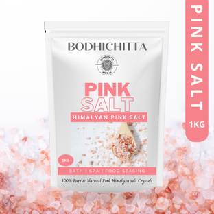 Bodhichitta Himalayan Pink Salt (Sendha Namak) Crystals For Bath Salts, Spa & Food Seasoning