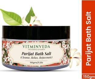 VITMINVEDA Parijat Bath Salt Epsom & Dead Sea Salt, Body Calming, Foot Spa for Men Women