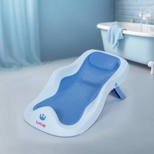 LuvLap Baby Bath Seat 0-12 Months, Durable, Non-Slip, Safe & Comfortable Baby Bather Baby Bath Seat
