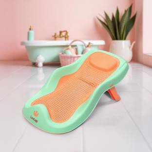 LuvLap Baby Bath Seat 0-12 Months, Durable, Non-Slip, Safe & Comfortable Baby Bather Baby Bath Seat