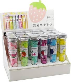 Radha Pack of 6 Hand Cleaning Washing Paper Soap Sheets Petals for Travel x6.54 Dishwash Bar