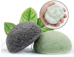 James HealthPlus Natural Konjac Facial Sponge for Daily Cleansing & Gentle Exfoliation BathSponge