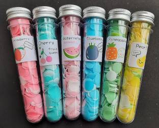 Tennessine 6 Bottles of Disposable Hand Wash Cleaning Paper Soap | Travel Soap