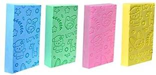 SOMUDEE Bath Sponge Ultra Soft Korean Scrubber Bathing Exfoliating Sponges Body