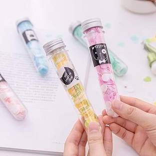 SANWALSA Portable Tube Shape Soft Paper Soap strips Bottle for travel