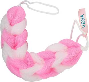 VEGA Deluxe Back Scrubber Sponge-Long Stretch Loofah Bath Belt for Men & Women |