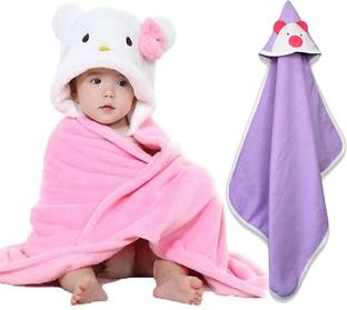 NAMAN Microfiber 400 GSM Bath Towel Set