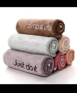 AKDC Microfiber, Cotton 400 GSM Hair, Beach, Sport, Face, Hand Towel Set