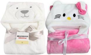 BRANDONN Microfiber 200 GSM Bath Towel Set