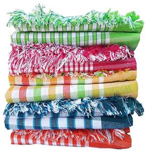 Fassify Cotton 440 GSM Bath, Face, Beach, Hair, Hand, Sport Towel Set