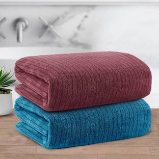 Story@home Microfiber 400 GSM Bath Towel Set