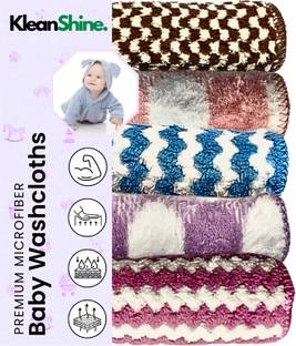 KleanShine Microfiber 250 GSM Face Towel Set