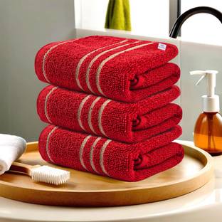 Heart Home Cotton 350 GSM Face Towel Set