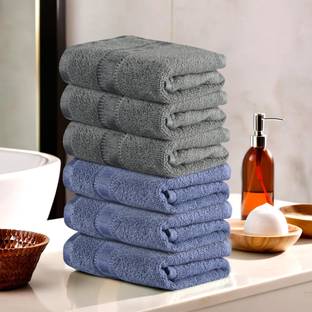 KUBER INDUSTRIES Cotton 250 GSM Face, Hand Towel Set