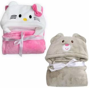 BABY ZONE Microfiber 400 GSM Bath Towel Set