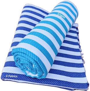 G Fabrics Cotton 250 GSM Bath, Beach, Hair, Sport, Face Towel Set