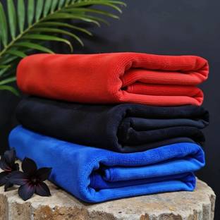 ZEDFIBER Microfiber 420 GSM Sport, Face, Hand Towel Set