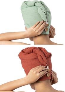 DoctorTowels Cotton 300 GSM Hair Towel Set