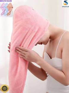 shruhadam international Microfiber 450 GSM Hair Towel