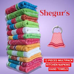 shegur's Cotton 550 GSM Face, Hand Gamcha Set