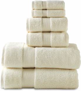 Senses Cotton 703 GSM Bath, Face, Hand Towel Set