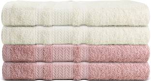 Hampton Home Linens Cotton 500 GSM Hand Towel Set