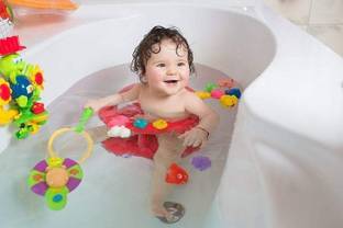 Nafhotoz Aquatic Animals Chu Chu Toys for Newborn Babies Bath Toy
