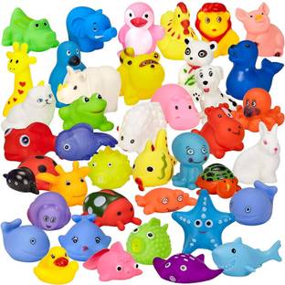 Dorytoys 12pc Bath Toys for Kids Chuchu Toys chu chu 12 pc Bath Toy
