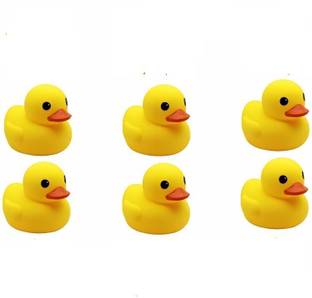 Little Creation Soft Rubber Duck Bath Toys for New-Born Babies & Kids Bath Toy