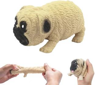 Sawkirp darshraj Stretchy Pug for stress Anxiety Relief Toy Bath Toy