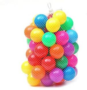 MINIKIDZ Baby Premium Multicolour Balls for Kids Pool Pit/Ocean Ball Without Sharp Edges Bath Toy