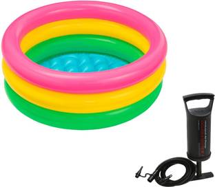 radhey preet 2Feet Swimming Pool With Pump For Kids Up to 3 Years Bath Toy