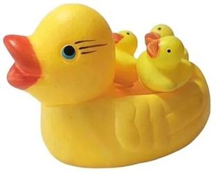 Wee Care Mother Duck with three ducks Squeezy Bath Toy